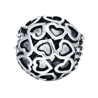 Zinc Alloy European Beads Drum antique silver color plated without troll lead & cadmium free 11mm Approx 4mm Sold By PC