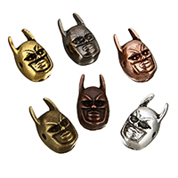 Zinc Alloy Jewelry Beads Character plated nickel lead & cadmium free Approx 1.5mm Sold By Lot