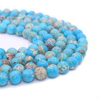 Impression Jasper Beads Round Approx 1mm Sold Per Approx 15.5 Inch Strand