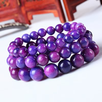 Sugilite Bracelet Round natural & for woman Length Approx 6 Inch Sold By Bag