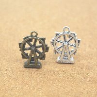 Tibetan Style Pendants, plated, more colors for choice, nickel, lead & cadmium free, 17x22x5mm, Hole:Approx 1.5mm, 50PCs/Lot, Sold By Lot
