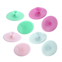 Silicone Face Washing Brush, more colors for choice, 65x50x20mm, Sold By PC