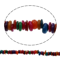 Gemstone Jewelry Beads mixed colors 7x2- Approx 1mm Approx Sold Per Approx 16 Inch Strand