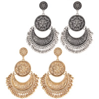 Zinc Alloy Drop Earring brass post pin plated for woman nickel lead & cadmium free Sold By Pair