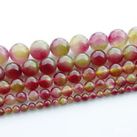 вишневый кварц Бусины, Круглая, разный размер для выбора, Продан через Приблизительно 15 дюймовый Strand