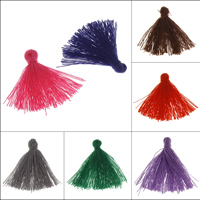 Decorative Tassel, Cotton, more colors for choice, 5x30x4mm, 500PCs/Bag, Sold By Bag