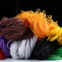 Nylon Cord, elastic & different size for choice, more colors for choice, 2PCs/Bag, Sold By Bag