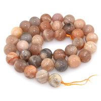 Sunstone Beads Round natural Approx 1mm Sold Per Approx 15 Inch Strand