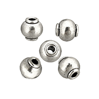 Zinc Alloy Jewelry Beads Lantern antique silver color plated nickel lead & cadmium free Approx 2.5mm Sold By Lot