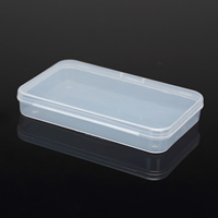 Storage Box, Polypropylene(PP), Rectangle, 127x77x21mm, Sold By PC