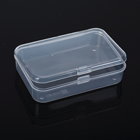 Jewelry Beads Container, Polypropylene(PP), Rectangle, 88x60x21mm, Sold By PC