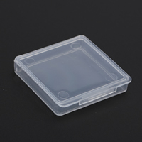 Jewelry Beads Container, Polypropylene(PP), Square, 47x47x8mm, 100PCs/Lot, Sold By Lot