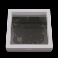 plástico caixa para pingentes, Quadrado, tamanho diferente para a escolha, vendido por PC