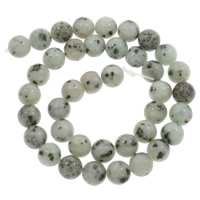 Lotos Jaspis Perle, rund, verschiedene Größen vorhanden, Bohrung:ca. 1mm, verkauft per ca. 15 ZollInch Strang