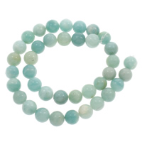 Amazonite Beads, Round, Hole:Approx 1mm, Sold Per Approx 15 Inch Strand