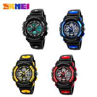 SKmei® Mænd Smykker Watch, Silicone, med Plastic & Stainless Steel, flere farver til valg, 44x48mm, Længde Ca. 9.8 inch, Solgt af PC