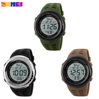 SKmei® 1167 Men Jewelry Watch Silicone with Plastic & Zinc Alloy plated nickel lead & cadmium free Approx 10 Inch Sold By PC