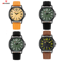 PU Leather, with Glass & Tibetan Style, plated, adjustable & for man, more colors for choice, nickel, lead & cadmium free, 40mm, Length:Approx 8.2 Inch, Sold By PC
