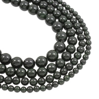 Natural Green Goldstone Beads Round Approx 1mm Sold Per Approx 15.5 Inch Strand