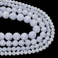 Prirodni Purple ahat perle, Ljubičasta Agate, Krug, prirodan, različite veličine za izbor, Razred AAA, Prodano Per Približno 15.5 inčni Strand