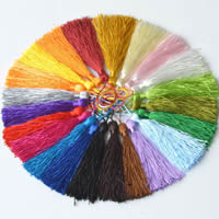 Decorative Tassel, Polyester, more colors for choice, 125mm, Sold By PC