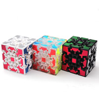 Magic Rubik Puzzle prędkości Puzzle kostek, Plastik, Kostka, dostępnych więcej kolorów, 55x55x55mm, sprzedane przez PC