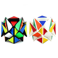 Magic Rubik Speed Puzzle Cubes Toys, Plastic, more colors for choice, 56x56x56mm, Sold By PC