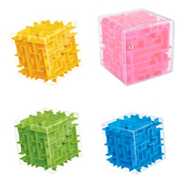 Plastic Magiske terning, Cube, flere farver til valg, 80x80x80mm, Solgt af PC