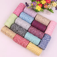 Cotton Nonelastic Thread, with Cardboard, more colors for choice, 2mm, Length:100 m, Sold By PC