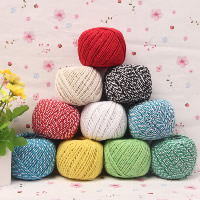 Cotton Cord, more colors for choice, 1.50mm, Length:Approx 70 m, Sold By PC