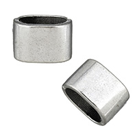 alliage de zinc supports de Bracelets, Placage de couleur platine, noircir, protéger l'environnement, sans nickel, plomb et cadmium, 9x13.50x9mm, Trou:Environ 10x6.5mm, 100PC/lot, Vendu par lot