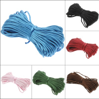 Nylon Cord, more colors for choice, 3mm, Length:Approx 20 m, 6PCs/Bag, Sold By Bag