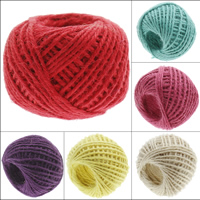 Wool, more colors for choice, 1.5mm, 9PCs/Bag, Approx 25m/PC, Sold By Bag
