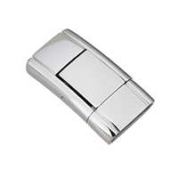 Stainless Steel Snap Clasp plated Approx Sold By Lot
