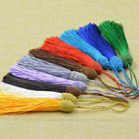 Διακοσμητικά Tassel, Πολυεστέρας, περισσότερα χρώματα για την επιλογή, 150mm, 20PCs/τσάντα, Sold Με τσάντα