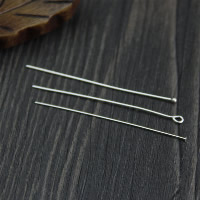 925 Sterling Silver Eyepin, different styles for choice, 50PCs/Lot, Sold By Lot