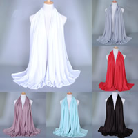Mode halsduk, Modal, Rektangel, fler färger för val, 180x85cm, 5Strands/Bag, Säljs av Bag