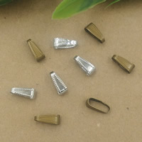 Brass Snap on Bail plated nickel lead & cadmium free Sold By Bag