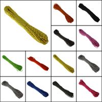 Bracelets de survie, 330 Parachute, avec bandes rétro-réfléchissantes & pour le bracelet de survie, plus de couleurs à choisir, 4mm, 31m/lot, Vendu par lot