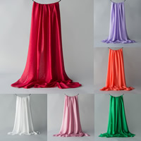 Шифон Шарф и платок, Прямоугольная форма, Много цветов для выбора, 180x100cm, продается Strand