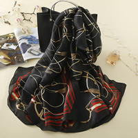 seda de imitación bufanda y mantón, más colores para la opción, 90x180cm, Vendido por Sarta