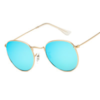 Fashion Sunglasses, PC Plastic, with PC plastic lens & Tibetan Style, plated, Unisex, more colors for choice, 133x45x135mm, Sold By PC