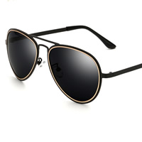 Fashion Sunglasses PC Plastic with PC plastic lens & Zinc Alloy plated Unisex Sold By PC
