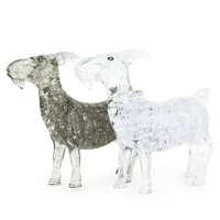 пластик Кирпич игрушка, Овца, Много цветов для выбора, 115x100mm, продается PC