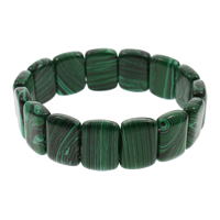 Unisex Bracelet Malachite Sold Per Approx 7 Inch Strand