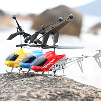 Flying Ball Lighting Drone helikopter, Műanyag, a gyermekek & LED-es, több színt a választás, 205x40x110mm, Által értékesített PC