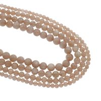 Orange Moonstone Beads, Round, different size for choice, Hole:Approx 1mm, Sold Per Approx 15.5 Inch Strand
