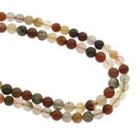 Fukurokuju Beads, Round, natural, different size for choice, Hole:Approx 1mm, Sold Per Approx 15.5 Inch Strand