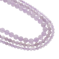 Natural Chalcedony Bead Purple Chalcedony Round Approx 1mm Sold Per Approx 15.5 Inch Strand