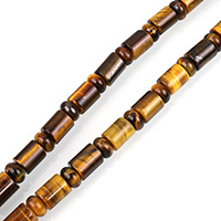 Natural Tiger Eye Beads, 10x8mm, 5x8mm, Hole:Approx 1mm, Length:Approx 16 Inch, 3Strands/Lot, Approx 55PCs/Strand, Sold By Lot